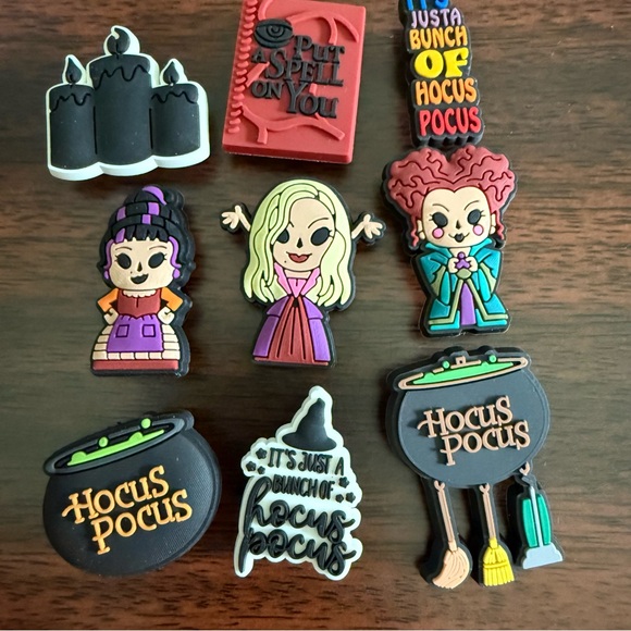 Hocus Pocus Jibbitz for Crocs Personalization (9) - Picture 1 of 2